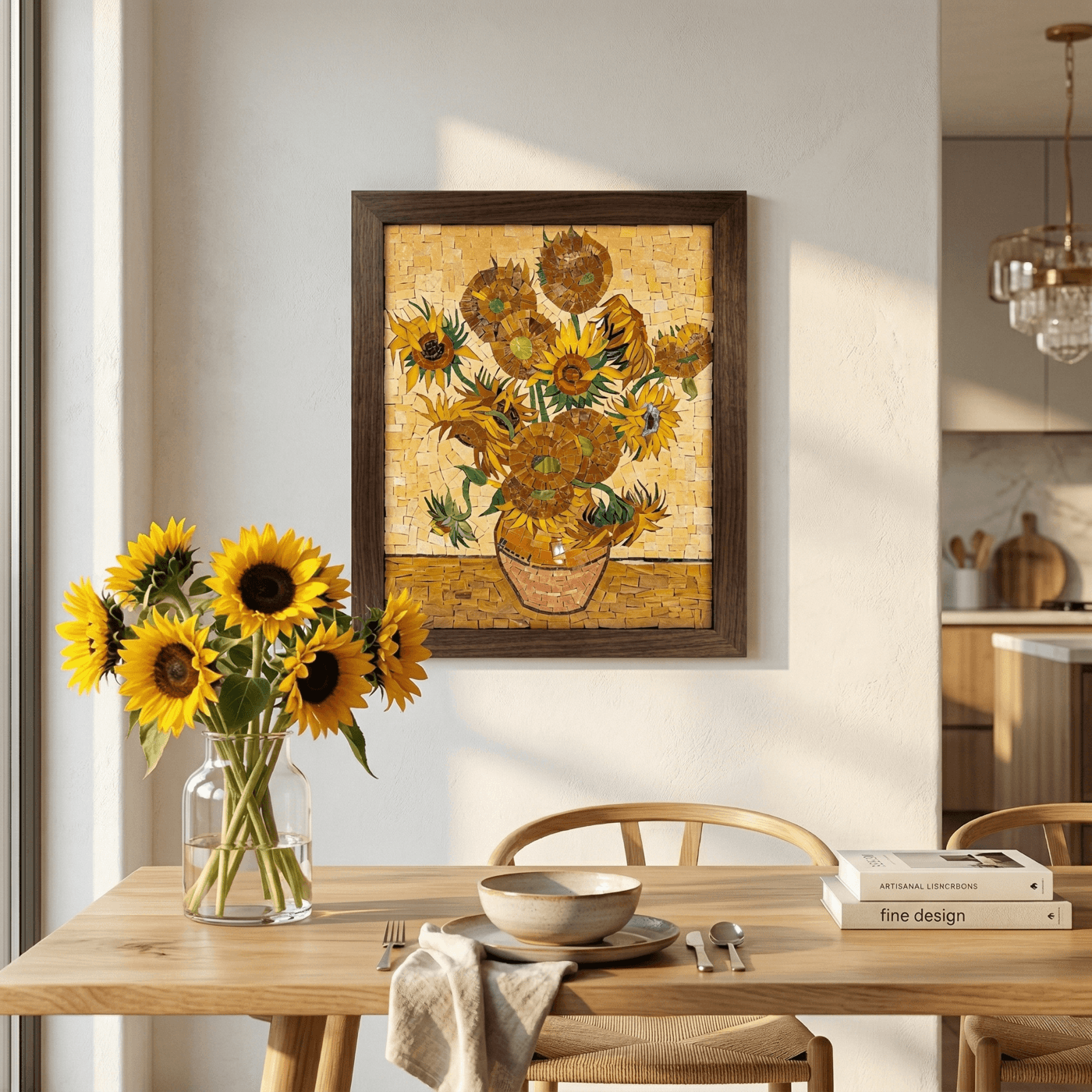 Sunflowers view 3